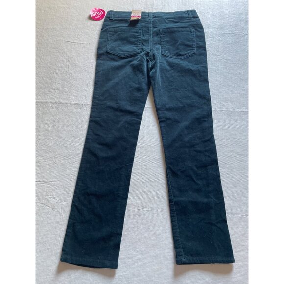 Arizona Jean Co. Girls Skinny Jeans Adjustable Waist 10 1/2 Plus Dark Teal - Picture 7 of 7